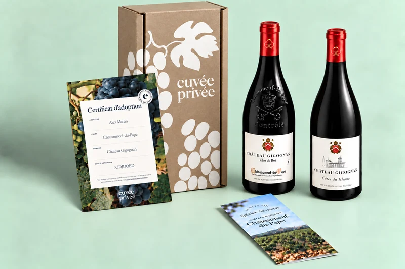 Colis de bienvenue Châteauneuf-du-Pape