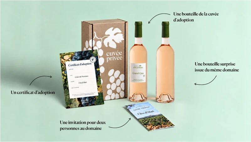 Colis de bienvenue Côtes-de-Provence rosé