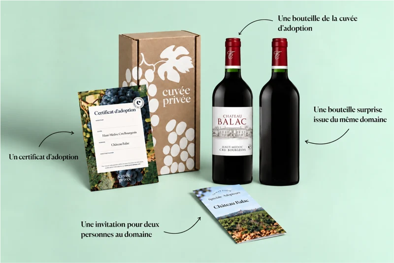Colis de bienvenue Haut-Médoc Cru Bourgeois
