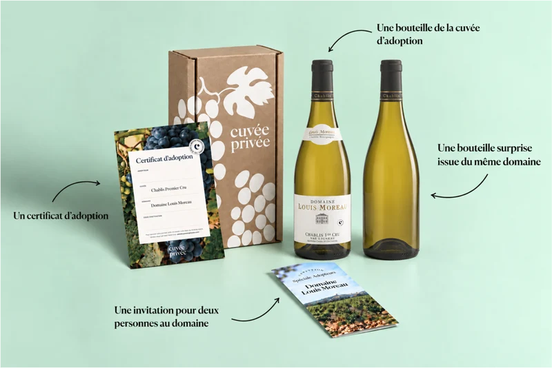 Colis de bienvenue Chablis Premier Cru