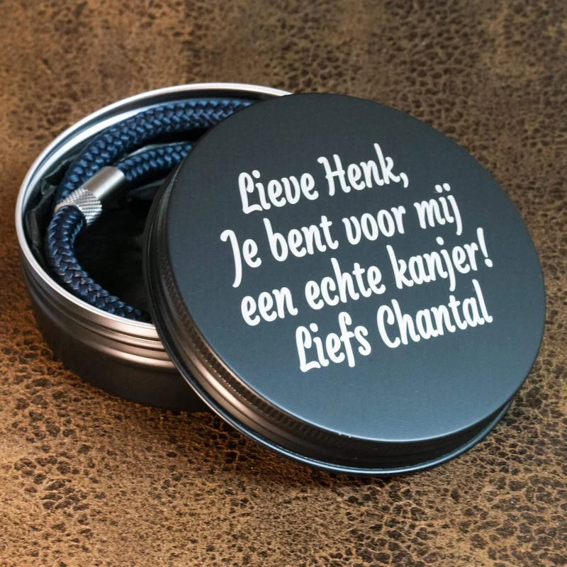 Coffret cadeau personnalisé + texte personnalisé