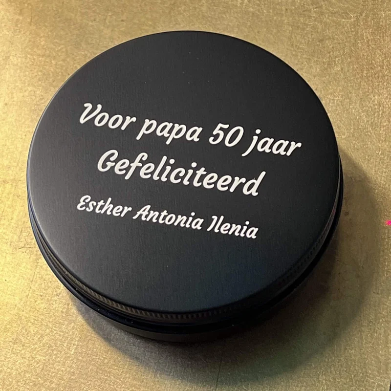 Coffret cadeau personnalisé + texte personnalisé