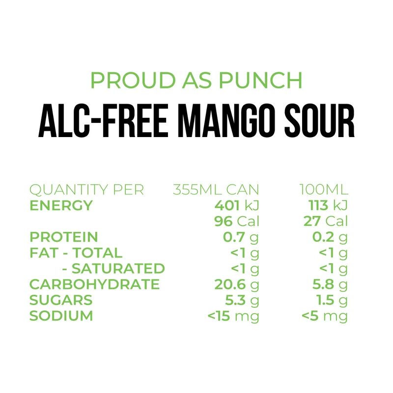 Proud as Punch - Alc-Free Mango Sour 4-pack