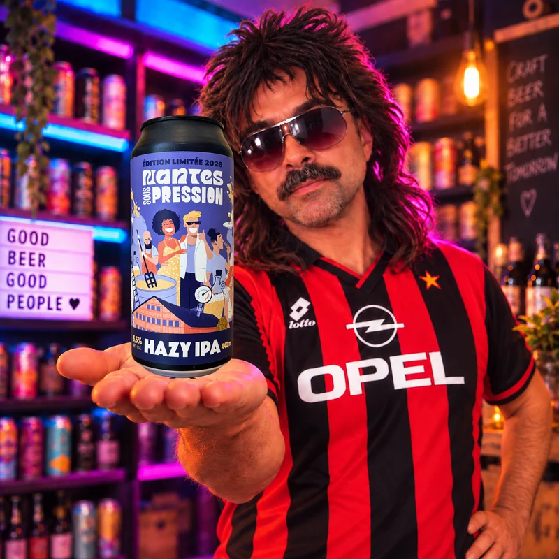 Nantes Sous Pression 2026 Hazy IPA 44cl (6,5%) - Smash X Jukebox X Globe