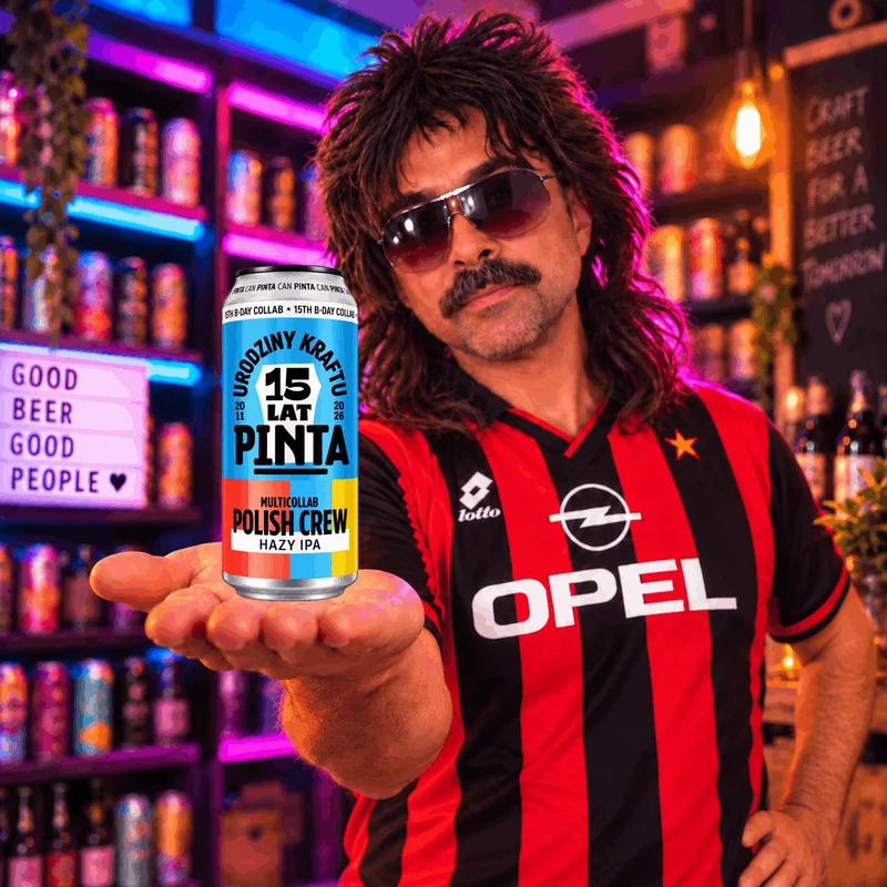 Polish Crew Hazy IPA 50cl (6,5%) - PINTA