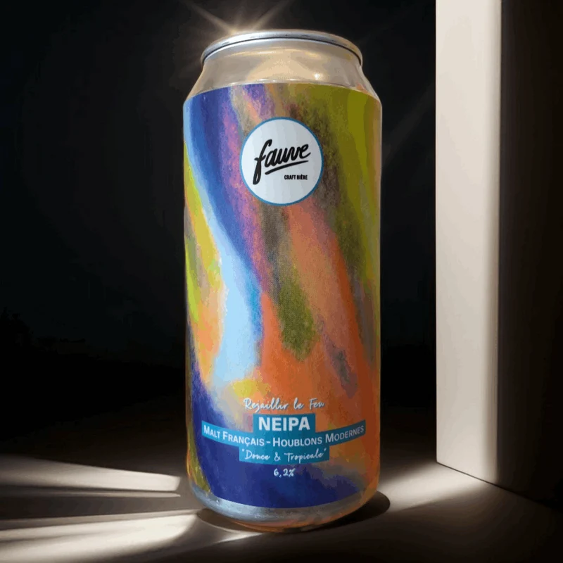 Rejaillir le feu NEIPA 44cl (6,2%) - Fauve