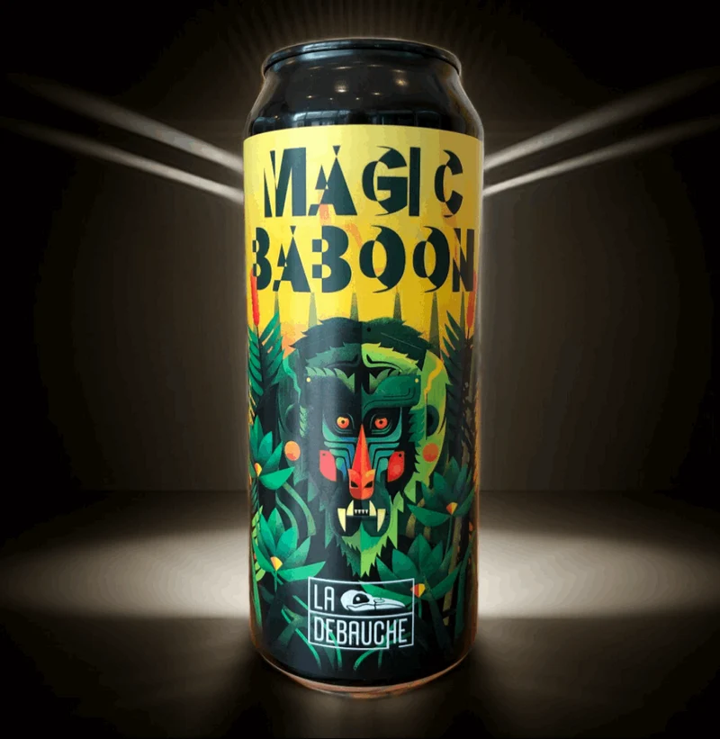 Magic Baboon Gose Citron vert concombre 44cl (4,2%) - La Débauche