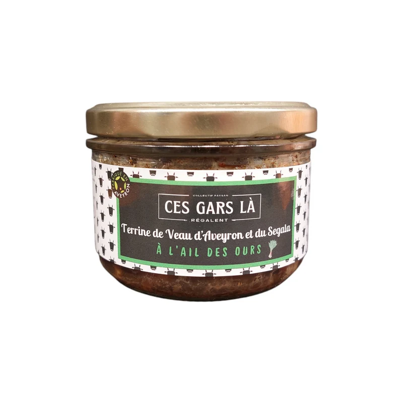 Terrine de Veau à l’Ail des Ours 180g
