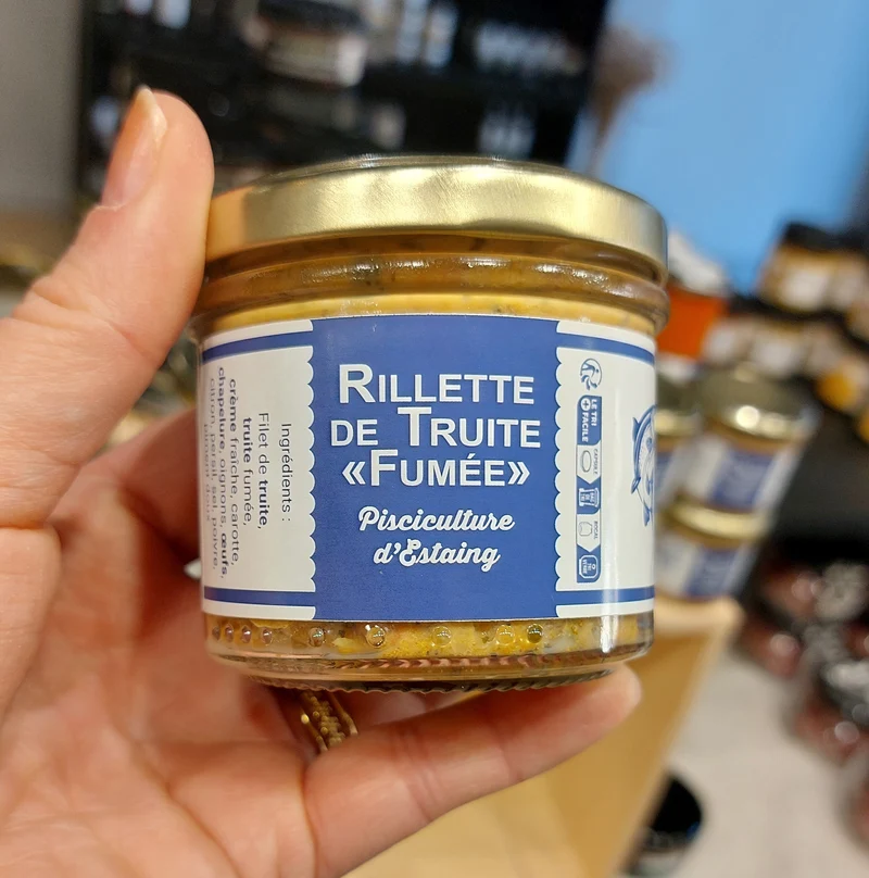 Rillettes de Truite Fumée artisanales 90g