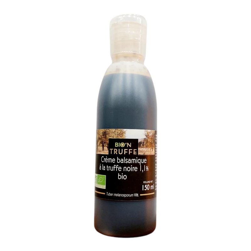 Crème Balsamique à la Truffe Noire Bio 100 ml- Maison Bio'n Truffe