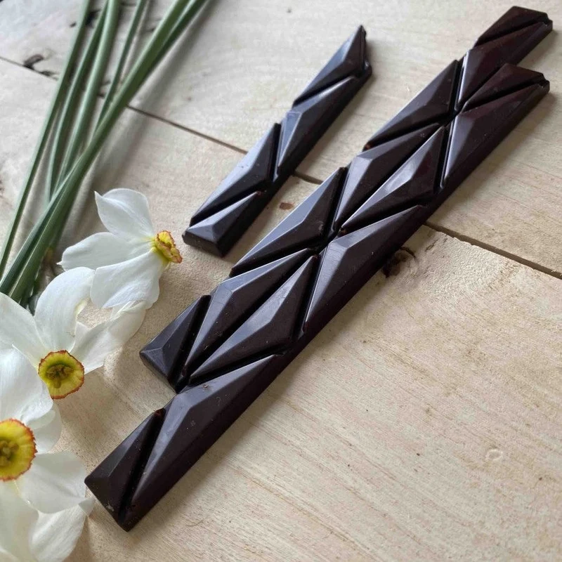 Chocolat 70% au lait de brebis 65g