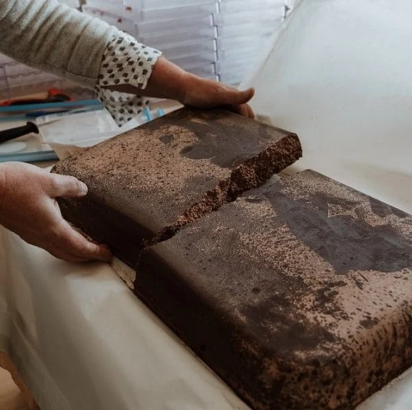 Chocolat Noir Maturé Madagascar Mivoatra 76% - Maison Lucifèves d'Aubrac 65g