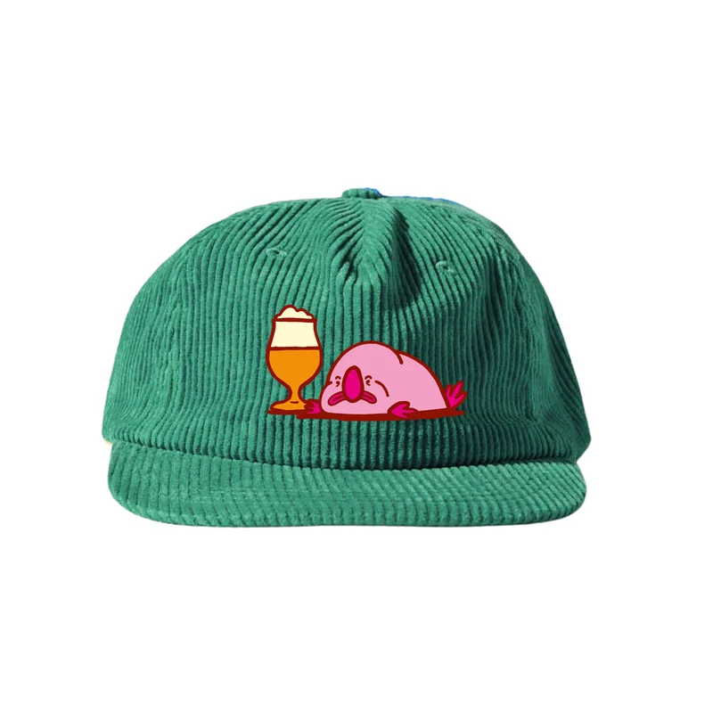 Blobfish 2026 - Green Corduroy Hat