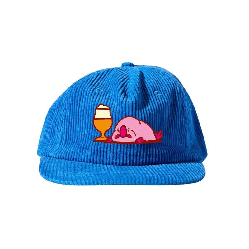 Blobfish 2026 - Blue Corduroy Hat