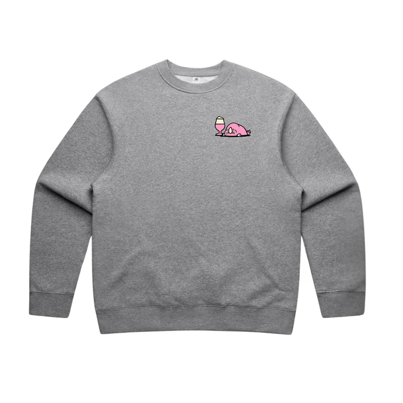Blobfish 2026 - Grey Crew Jumper