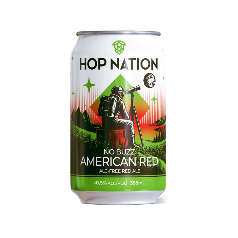 No Buzz - Alc-Free American Red 4-Pack