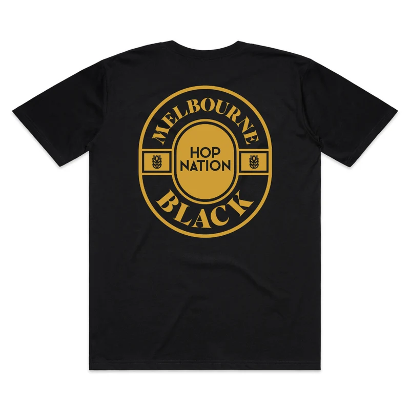 Melbourne Black T-Shirt
