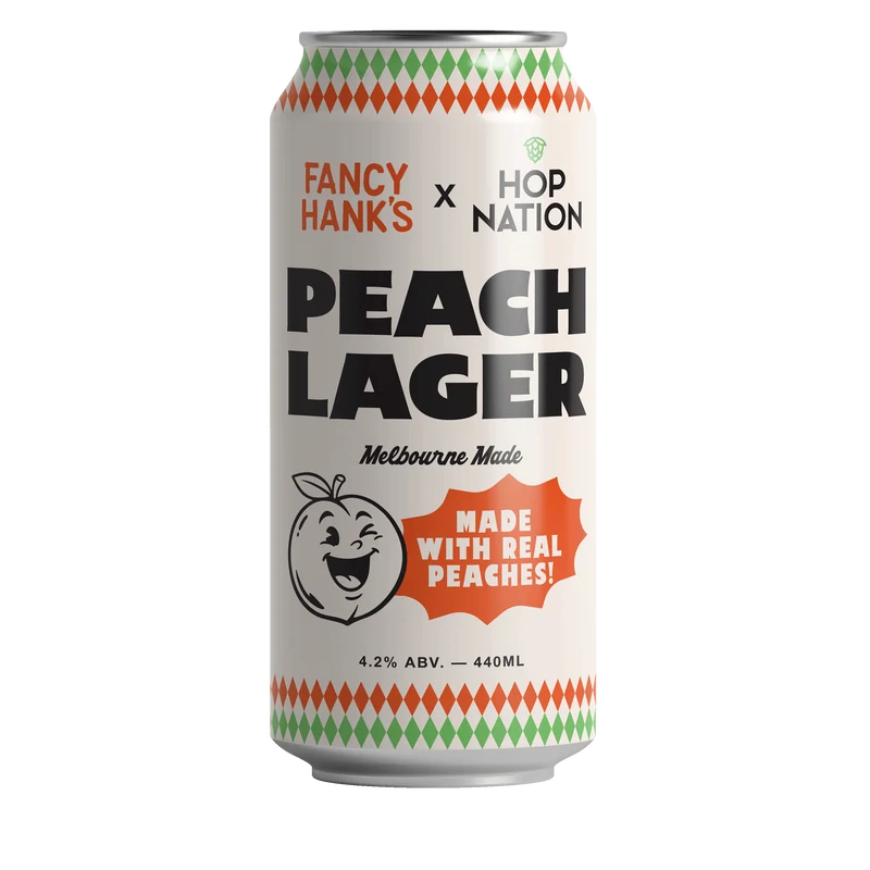 Peach Lager | Hop Nation x Fancy Hank's