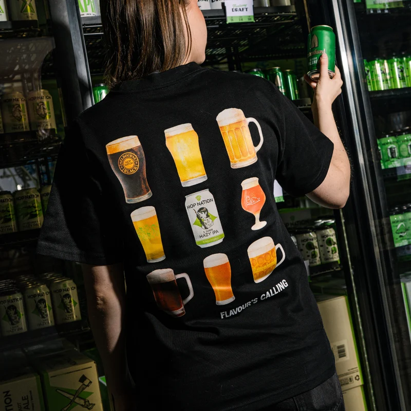 The Beer T-Shirt - Black