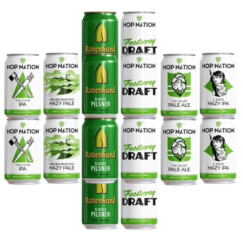 Hop Nation Sample 16 Case