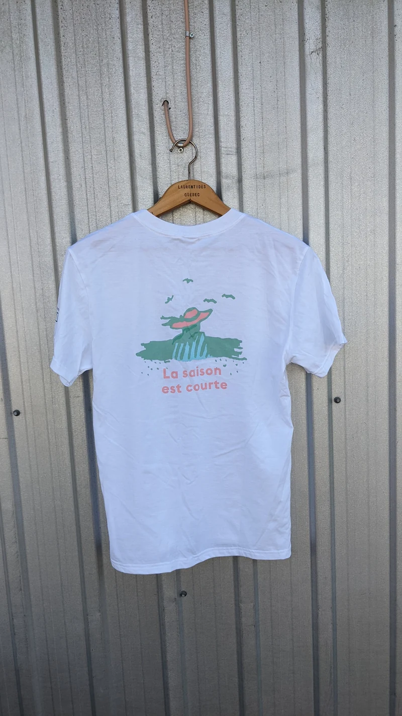 T-shirt La saison est courte