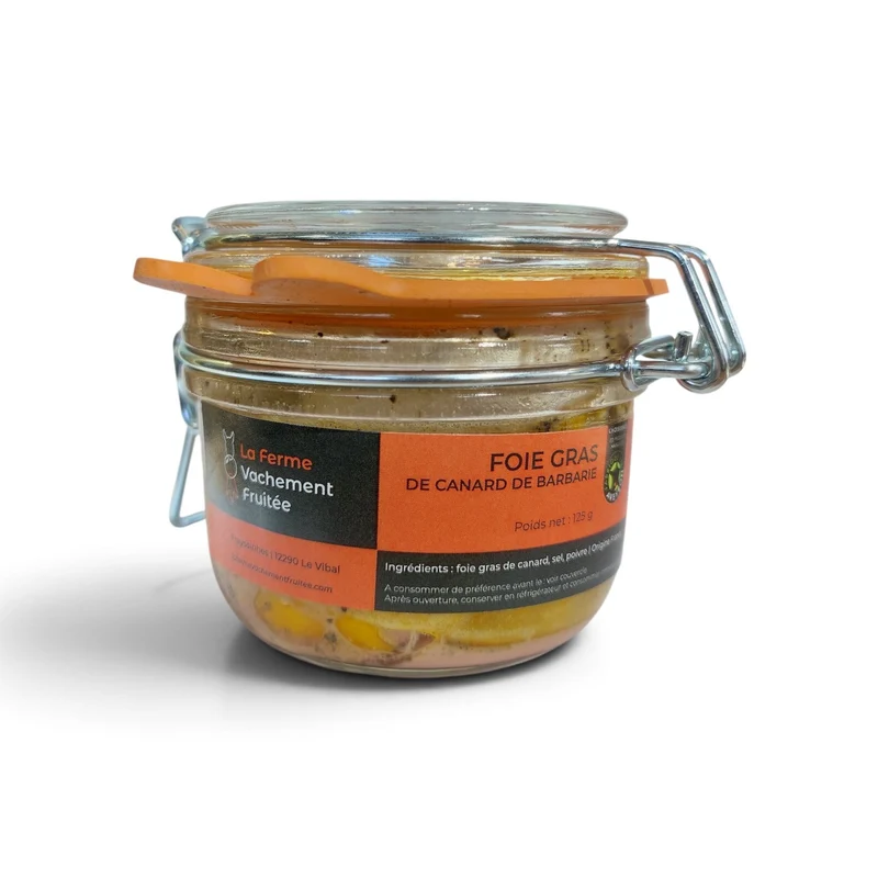 Foie Gras de Canard Entier 125 g – Ferme Vachement Fruité | Aveyron