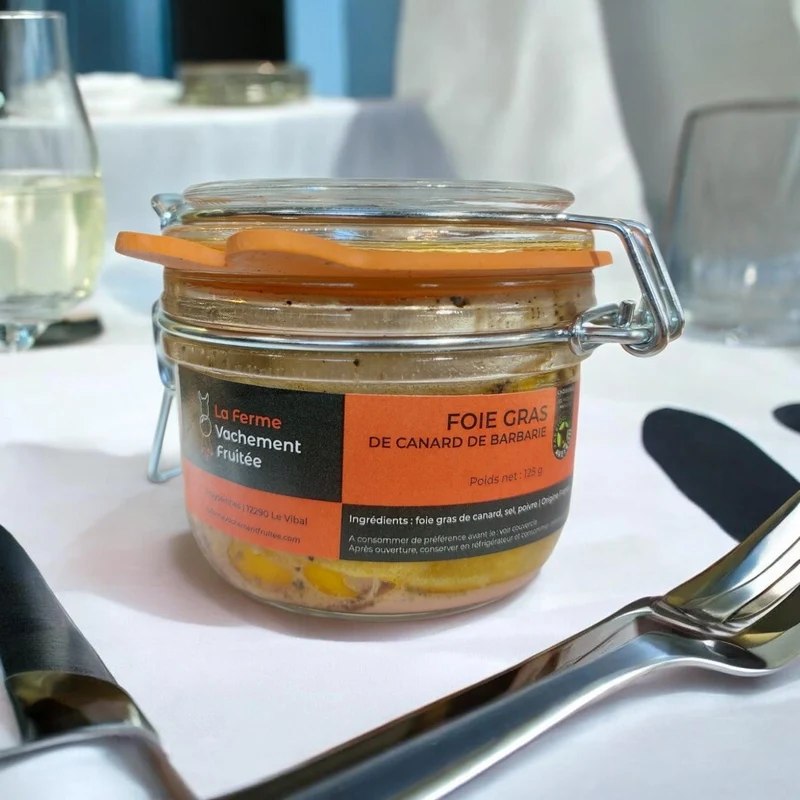 Foie Gras de Canard Entier 125 g – Ferme Vachement Fruité | Aveyron