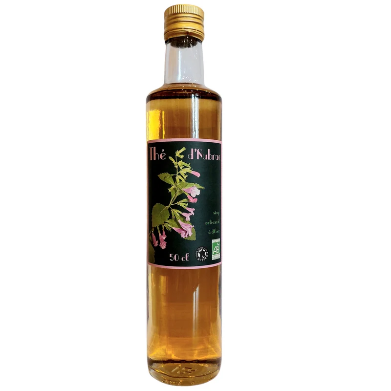 Sirop de Thé d’Aubrac Bio Artisanal 500ml