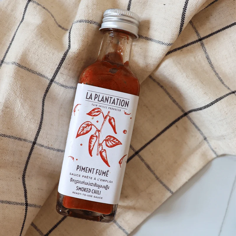 Sauce piquante au Piment Fumé & Poivre de Kampot – La Plantation
