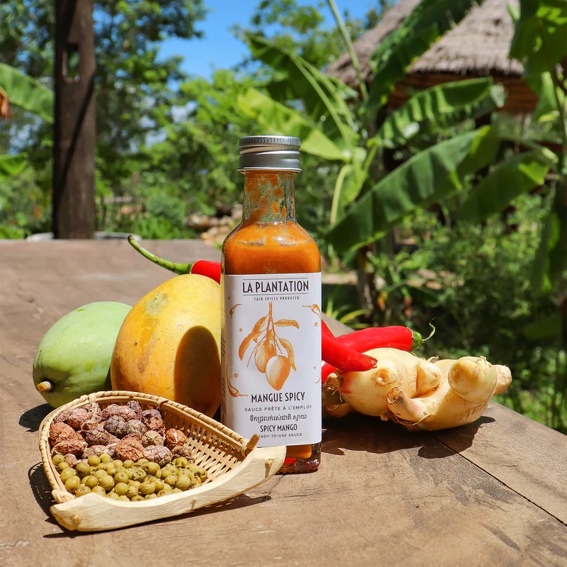 Sauce piquante Mangue & Épices de Kampot – La Plantation