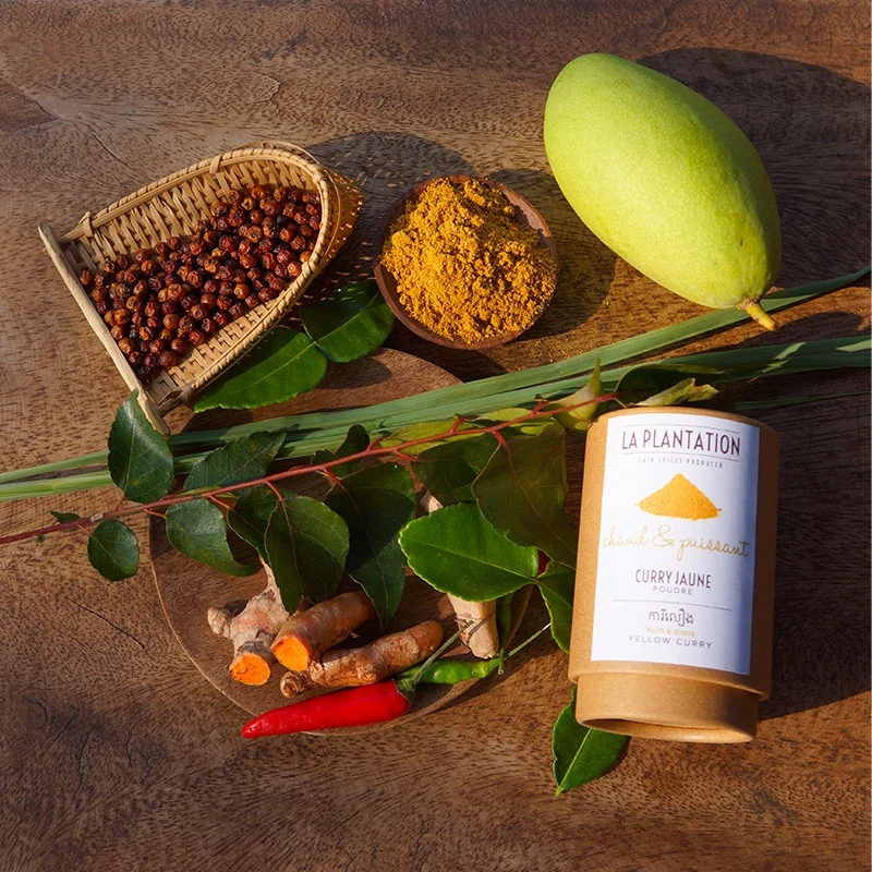 Curry Jaune Khmer – Maison La Plantation 50g