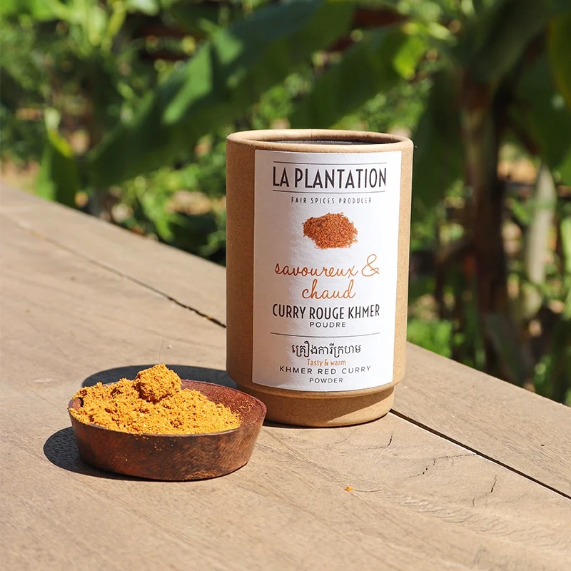Curry Rouge Khmer – Maison La Plantation 50g