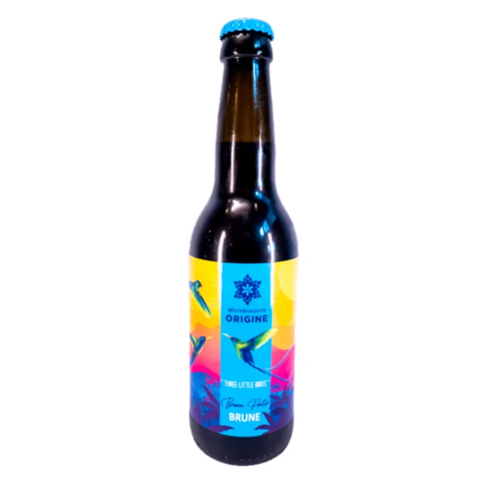 Bière Brune "Three Little Bird" – Microbrasserie Origine (33cl)
