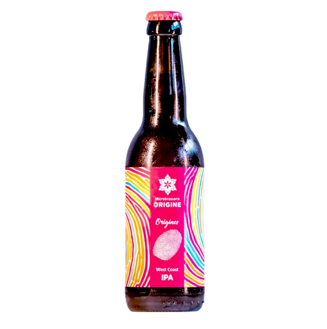 Bière "West Coast IPA" – Microbrasserie Origine (33cl)