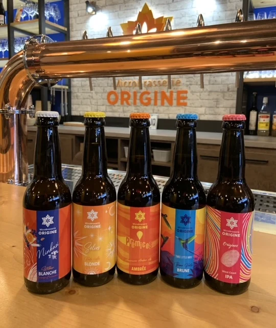 Bière Ambrée "Prémices" – Microbrasserie Origine (33cl)