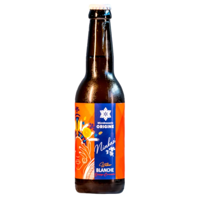 Bière Blanche "Ninkasi" – Microbrasserie Origine (33cl)