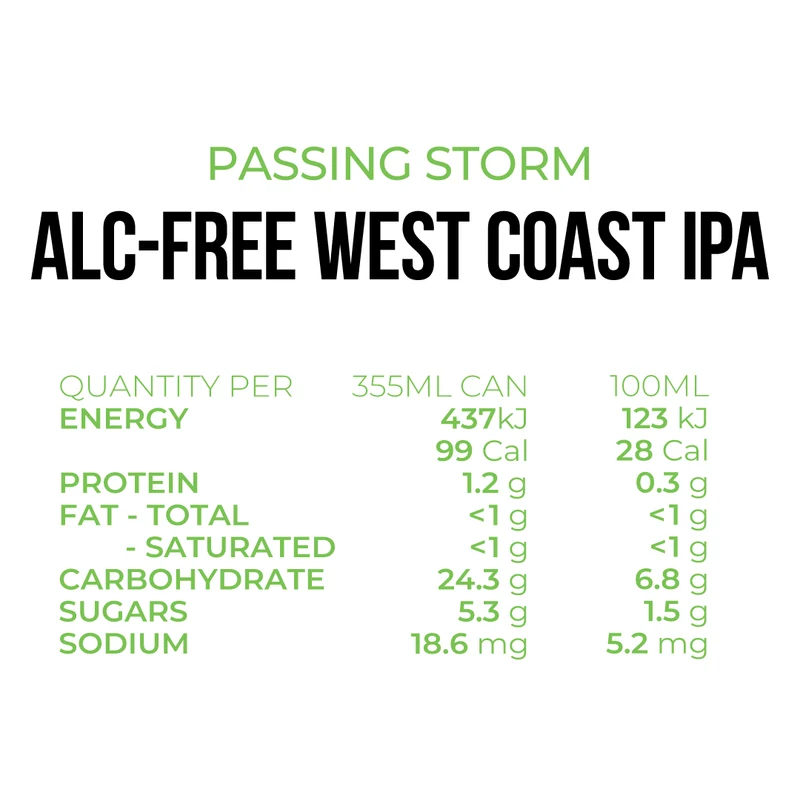 Passing Storm - Alc-Free West Coast IPA