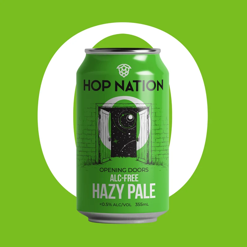 Opening Doors - Alc-Free Hazy Pale Ale
