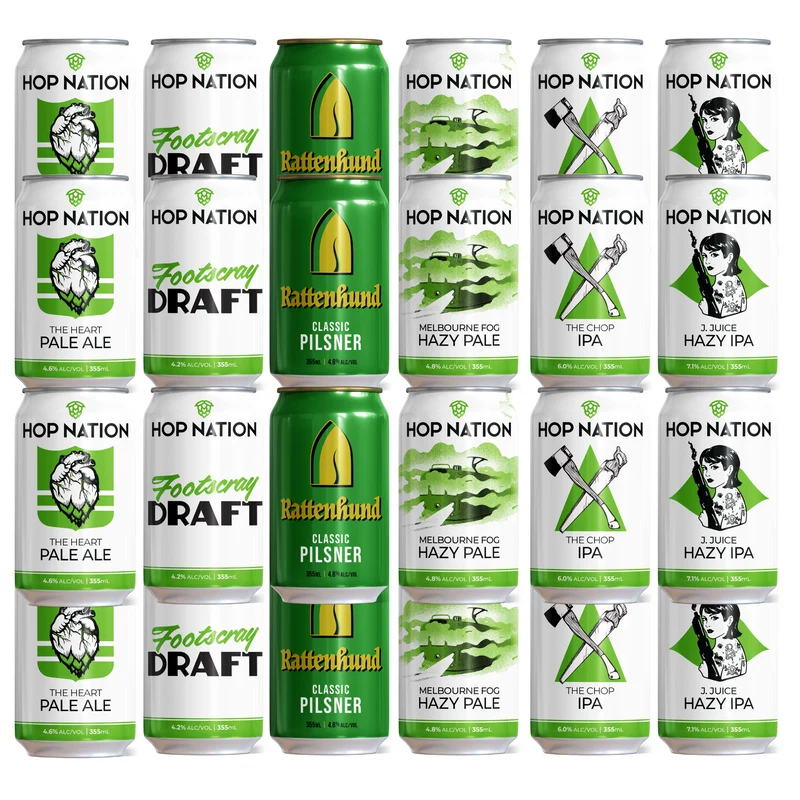 Hop Nation Sample 24 Case