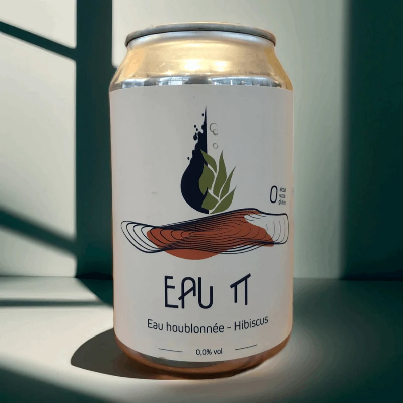 Eau π hop water hibiscus 33cl (0,0%) - Choque