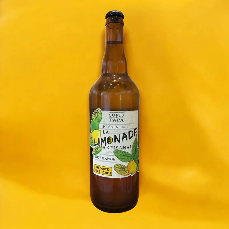 La Limonade Artisanale Normande 75cl - Les Softs à Papa