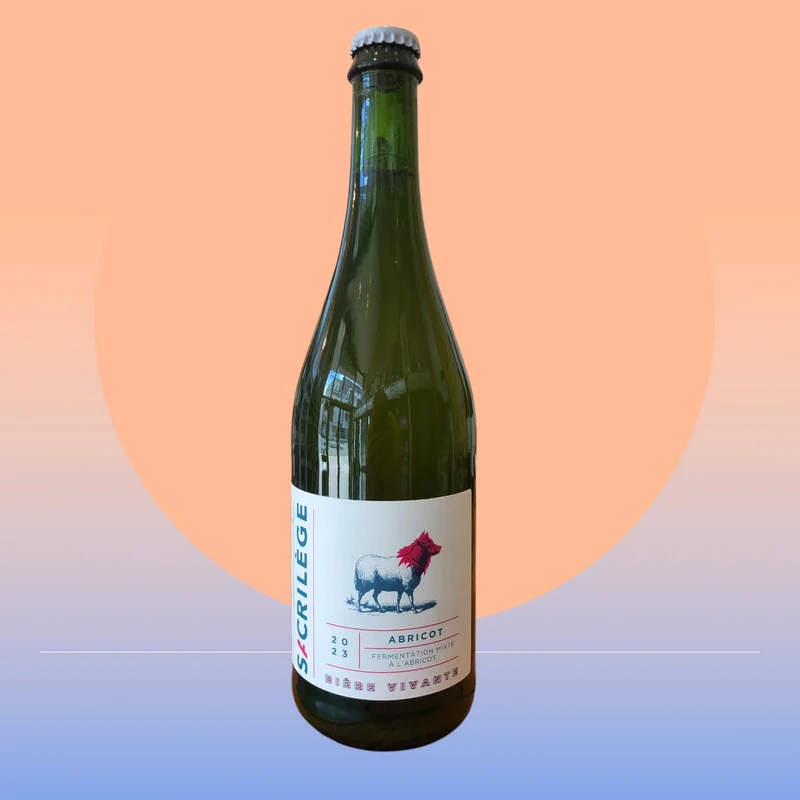 Abricot 2023 Fermentation mixte bio 75cl (5,5%) - Sacrilège