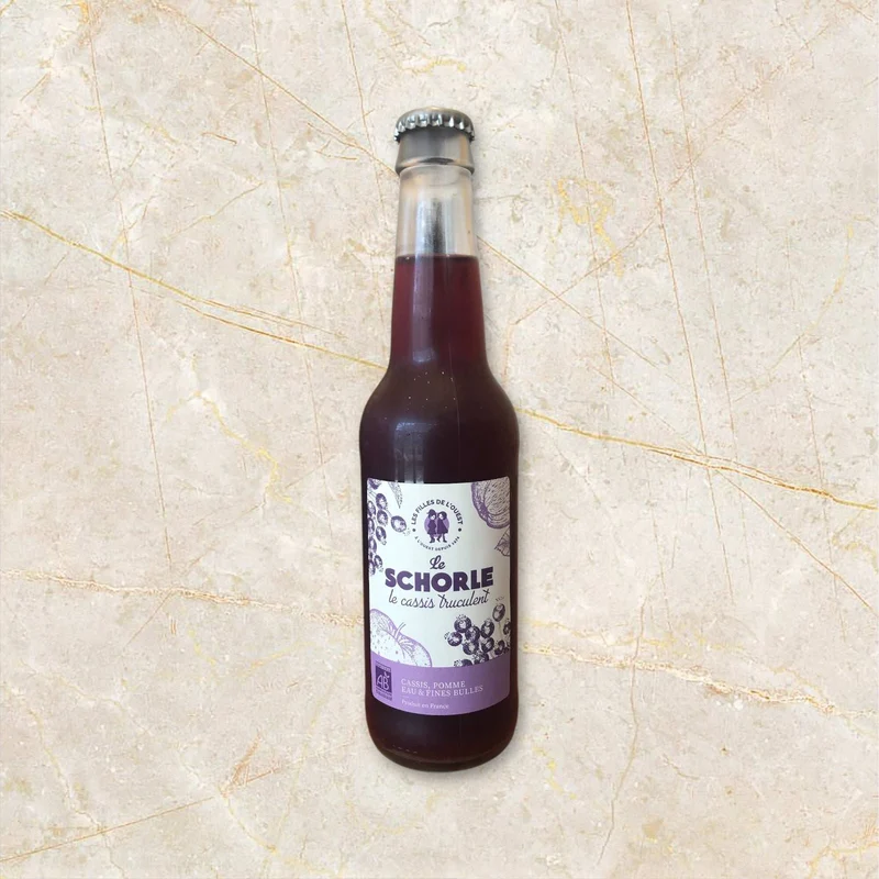 Schorle Cassis truculent 33cl - Les filles de l'Ouest