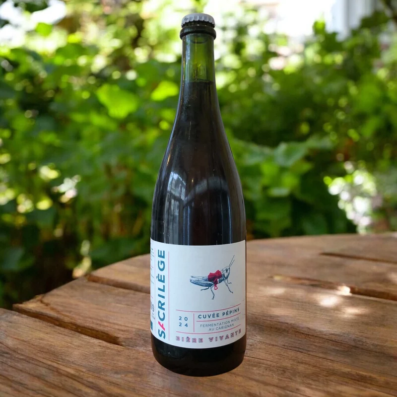 Cuvée Pépins Fermentation mixte bio au carignan 75cl (7,2%) - Sacrilège