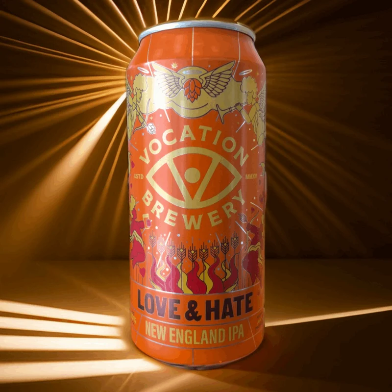 Love and Hate NEIPA 44cl (7,2%) - Vocation Brewery