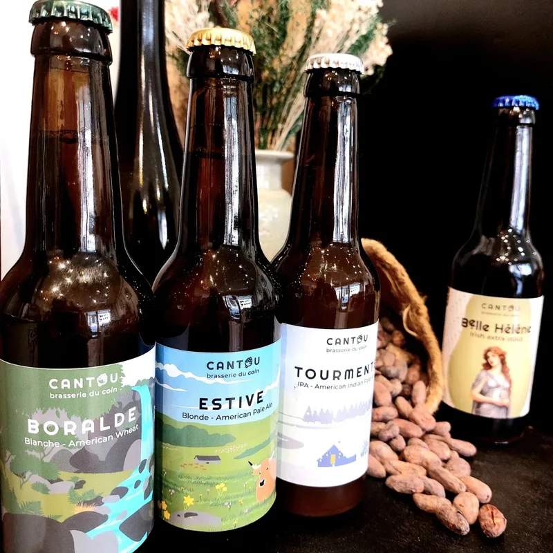 Bière blanche Boralde - Brasserie du Cantou 33 cl