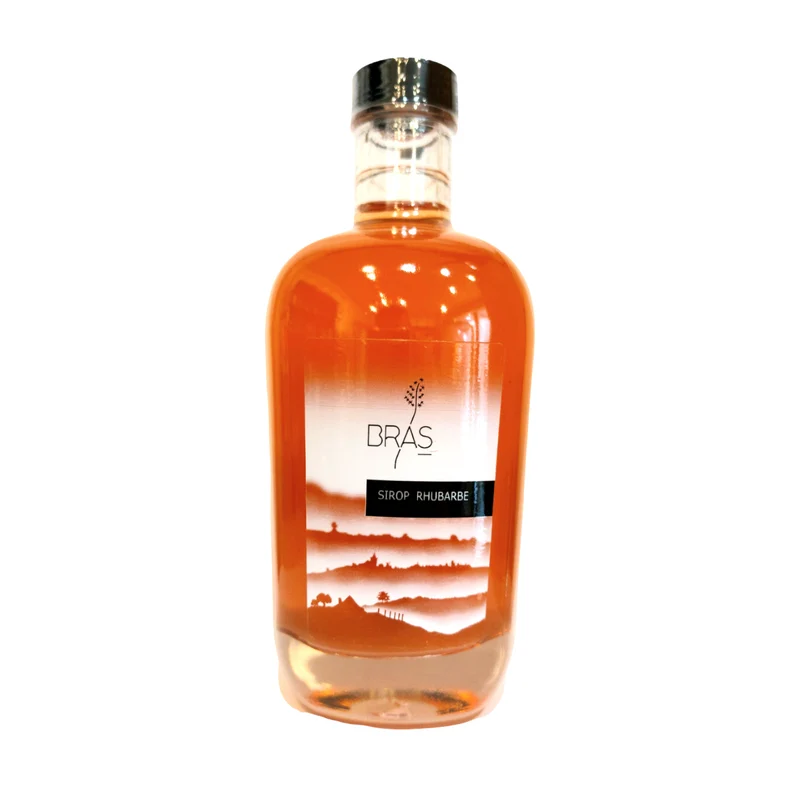 Sirop de Rhubarbe Artisanal – Maison Bras 35 cl