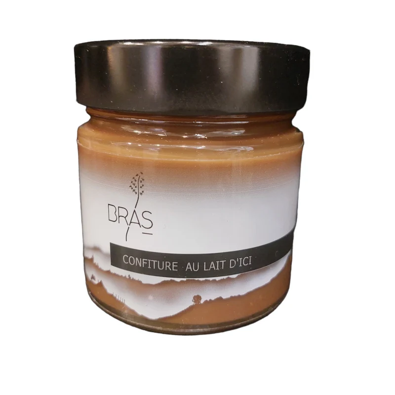 Confiture au lait d'ici Maison Bras 280g