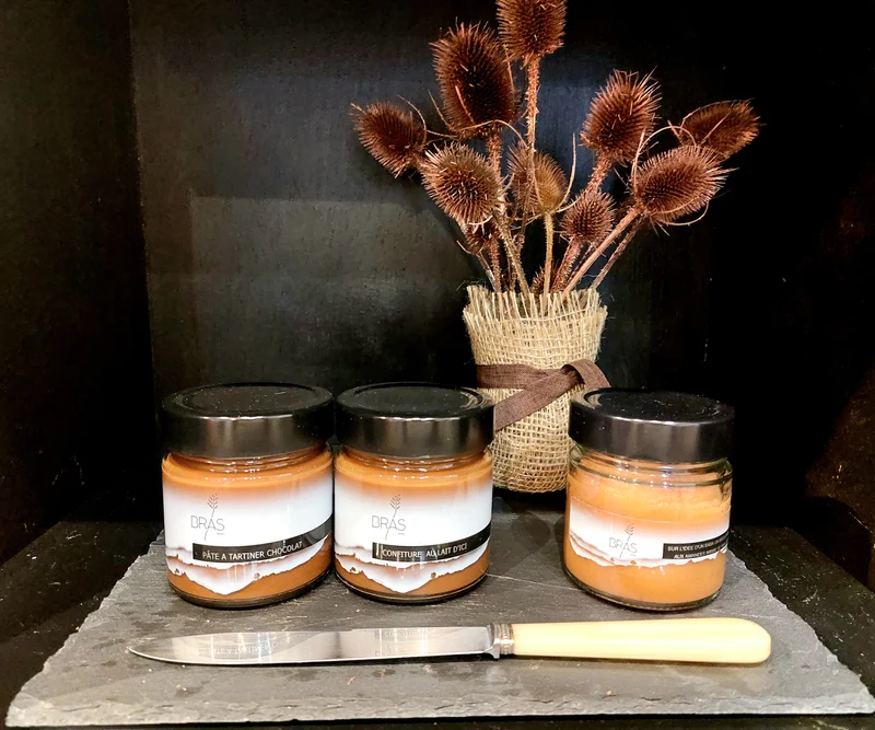 Confiture au lait d'ici Maison Bras 280g