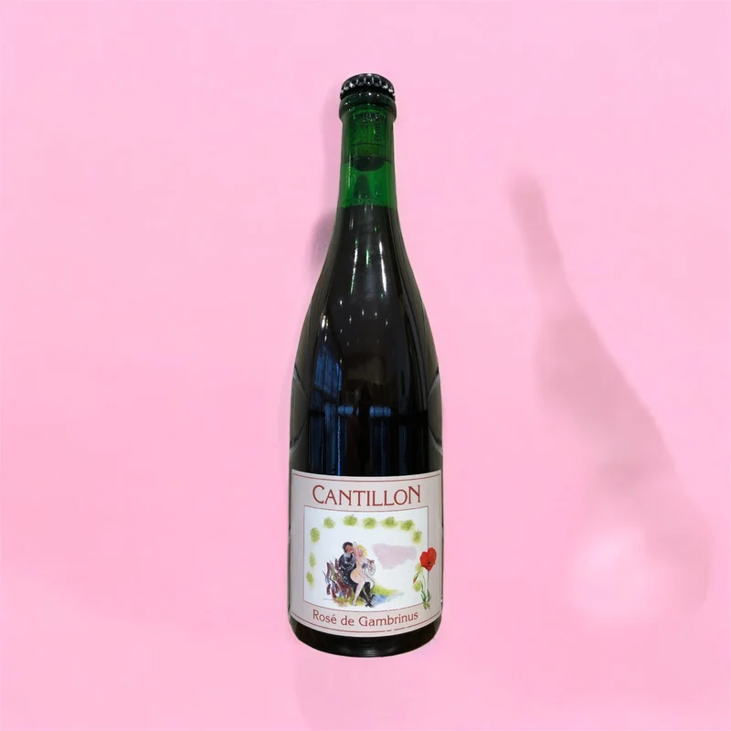 Rosé de Gambrinus 75cl (5%) - Brasserie Cantillon